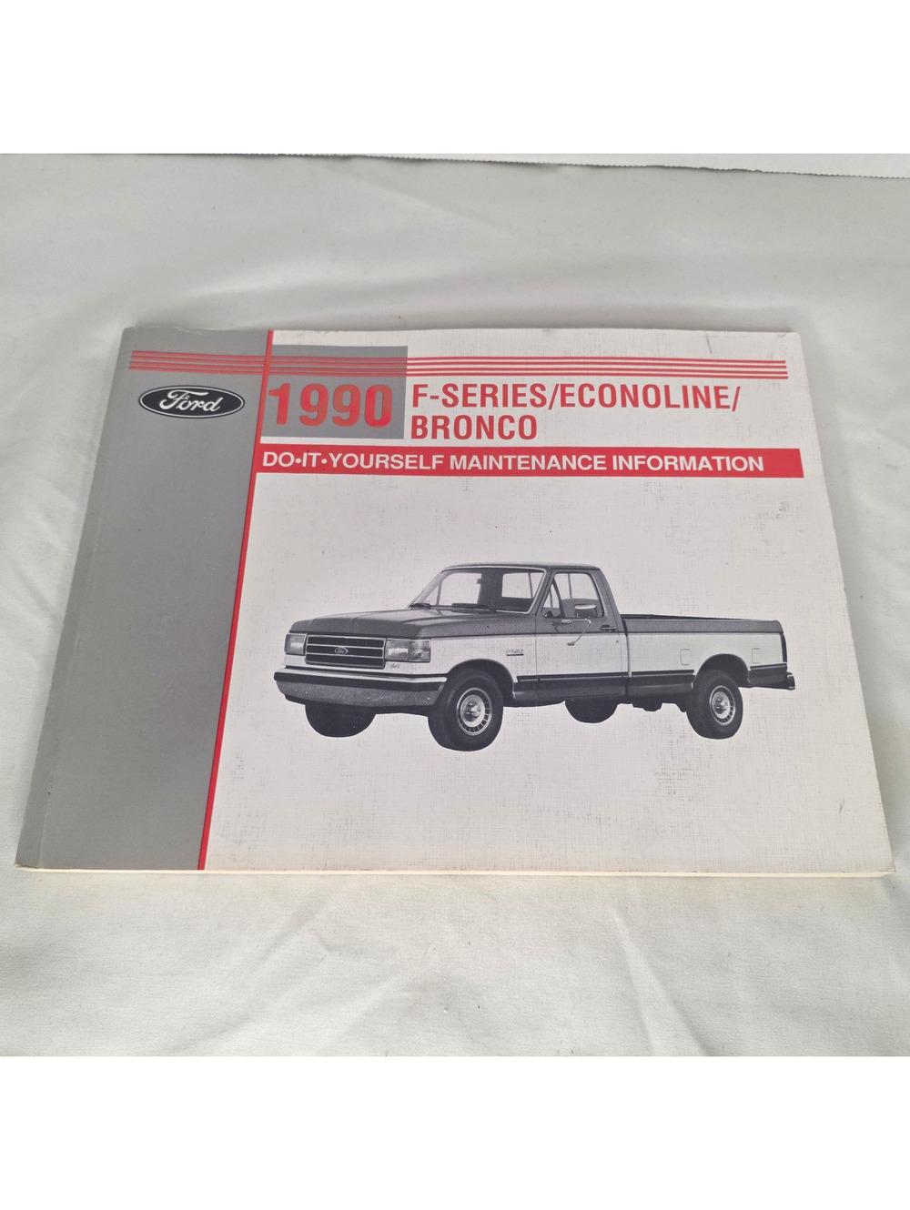 1990 Ford F-Series Econoline Bronco DIY Maintenance Manual OEM FPS-12090-90